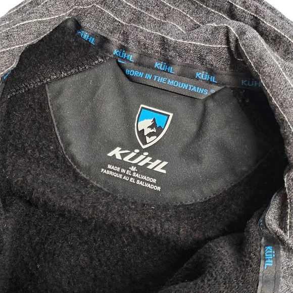 Kuhl Womens Aurora "alfpaca" Fleece Full Zip Jacket Size Medium Black Outdoor - Picture 3 of 7